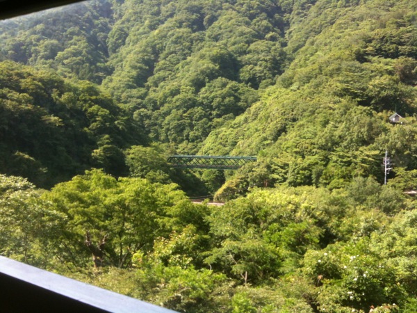箱根登山鉄道、あの橋から登ってきました。